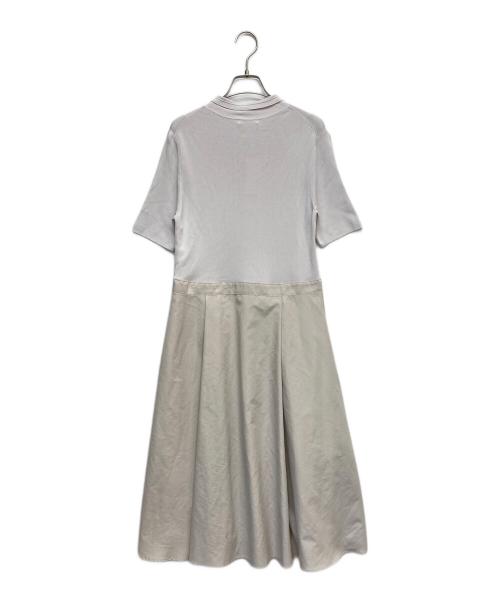 AMACA（アマカ）AMACA (アマカ) 布帛コンビニットワンピース ピンク サイズ:38 未使用品の古着・服飾アイテム