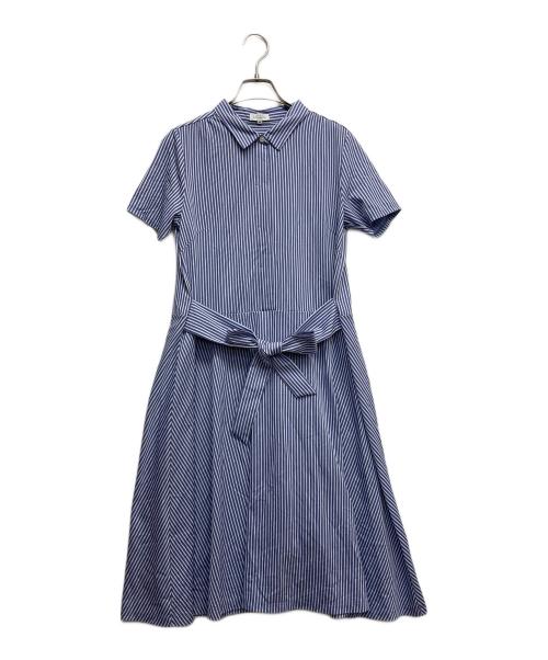 MACKINTOSH PHILOSOPHY（マッキントッシュ フィロソフィー）MACKINTOSH PHILOSOPHY (マッキントッシュ フィロソフィー) シャツワンピース ブルー サイズ:38の古着・服飾アイテム