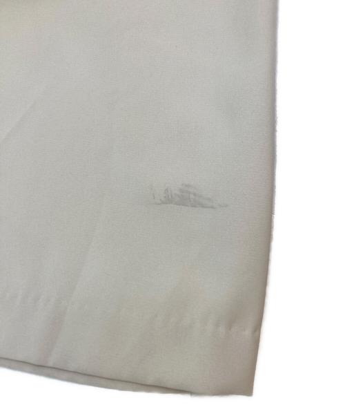 Adam et Rope（アダム エ ロペ）Adam et Rope (アダム エ ロペ) アシンメトリータックパンツ ベージュ サイズ:38の古着・服飾アイテム