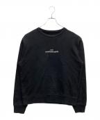 Maison Margielaメゾンマルジェラ）の古着「逆さ ロゴ スウェット」｜ブラック