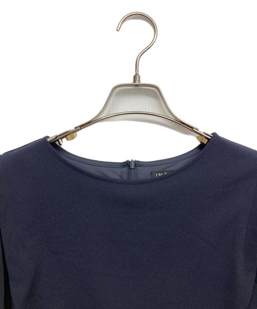 INDIVI（インディヴィ）INDIVI (インディヴィ) レイヤード風デザイントップス ネイビー サイズ:38の古着・服飾アイテム
