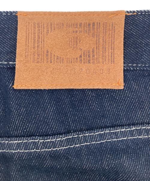 地底人（チテイジン）地底人 (チテイジン) ステッチバルーンインディゴデニム インディゴ サイズ:Lの古着・服飾アイテム