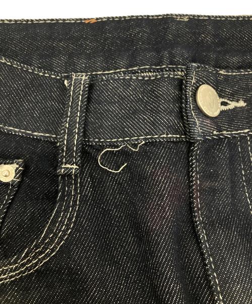 地底人（チテイジン）地底人 (チテイジン) ステッチバルーンインディゴデニム インディゴ サイズ:Lの古着・服飾アイテム