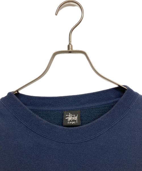 stussy（ステューシー）stussy (ステューシー) グラッフィックロゴスウェット ネイビー サイズ:Lの古着・服飾アイテム