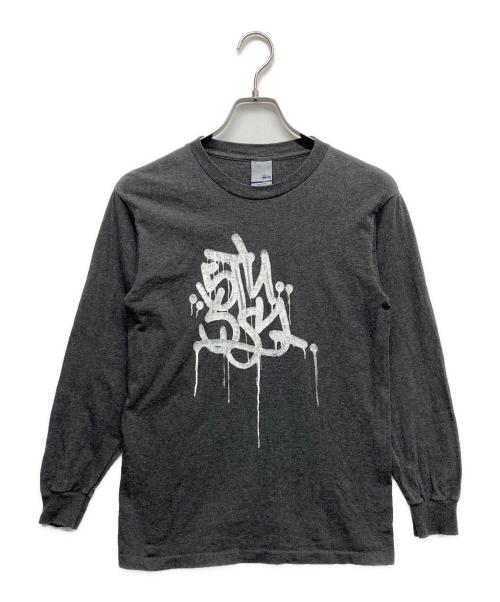 stussy（ステューシー）stussy (ステューシー) グラッフィックロゴカットソー グレー サイズ:Sの古着・服飾アイテム