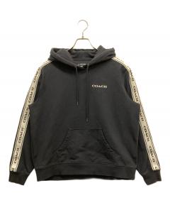 中古・古着通販】COACH (コーチ) シグネチャーロゴパーカー ブラック
