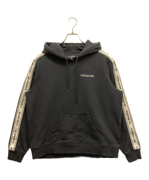 COACH（コーチ）COACH (コーチ) エッセンシャル フーディー ネイビー サイズ:Sの古着・服飾アイテム