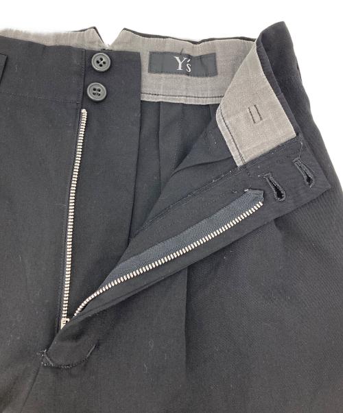 Y's（ワイズ）Y's (ワイズ) テーパードパンツ ブラック サイズ:不明（印字消え）の古着・服飾アイテム