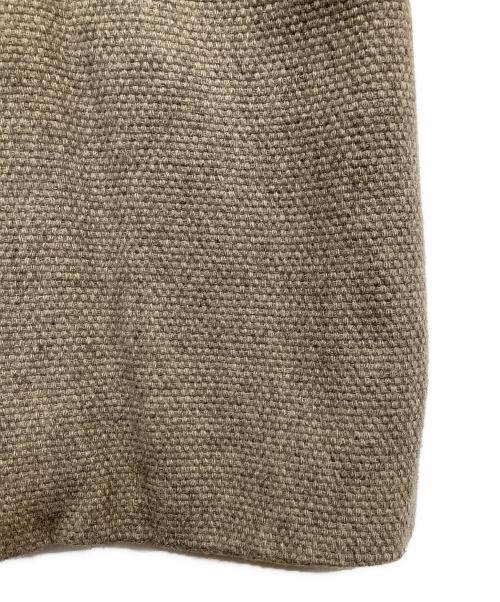 evam eva（エヴァムエヴァ）evam eva (エヴァムエヴァ) ラムウールフードコート ブラウン サイズ:1の古着・服飾アイテム