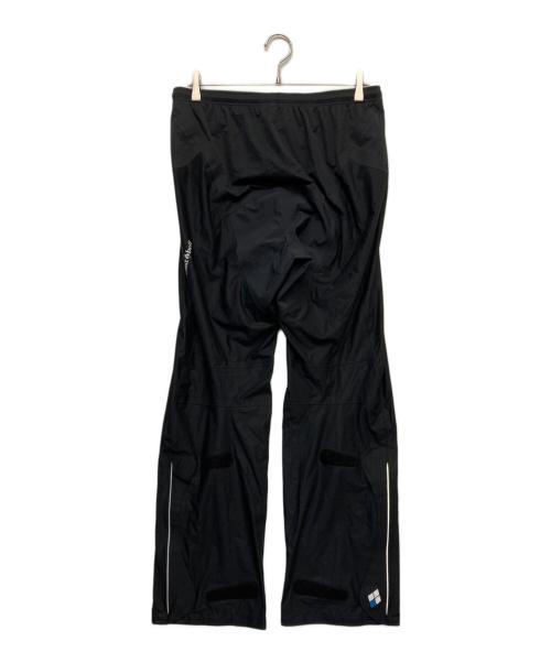 mont-bell（モンベル）mont-bell (モンベル) スーパーストレッチ サイクルレイン パンツ ブラック サイズ:Lの古着・服飾アイテム