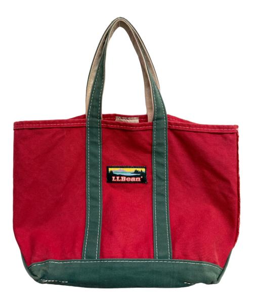 L.L.Bean（エルエルビーン）L.L.Bean (エルエルビーン) ビーントート レッド×グリーンの古着・服飾アイテム