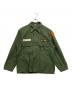 US ARMY（ユーエスアーミー）の古着「ユーティリティシャツ」｜グリーン