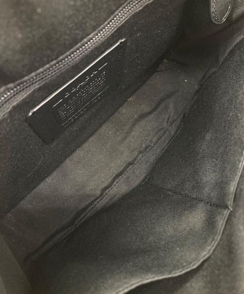 COACH（コーチ）COACH (コーチ) ヘリテージマップバッグ ブラックの古着・服飾アイテム