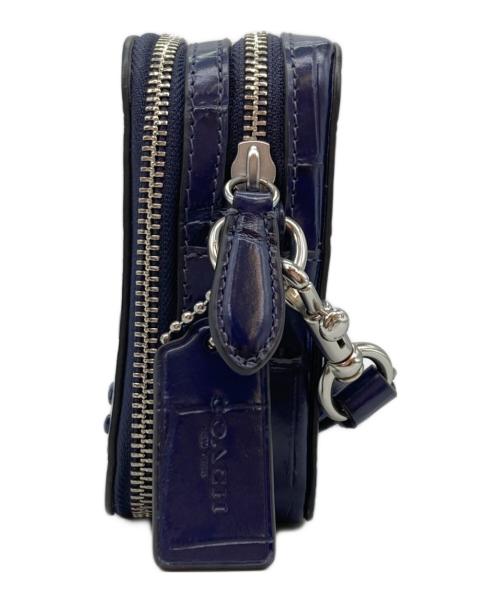 COACH（コーチ）COACH (コーチ) チャーター クロスボディ 19 ネイビーの古着・服飾アイテム