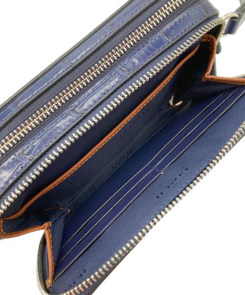 COACH（コーチ）COACH (コーチ) チャーター クロスボディ 19 ネイビーの古着・服飾アイテム