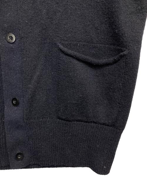 NIGEL CABOURN（ナイジェルケーボン）NIGEL CABOURN (ナイジェルケーボン) WASHABLE WOOLLENS 40s CARDIGAN ブラック サイズ:48の古着・服飾アイテム