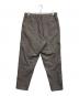 Graphpaper (グラフペーパー) GLENCHECK WOOL COOK PANTS グレー サイズ:F：9000円