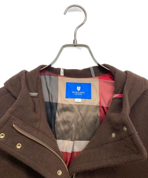 BLUE LABEL CRESTBRIDGE（ブルーレーベルクレストブリッジ）BLUE LABEL CRESTBRIDGE (ブルーレーベルクレストブリッジ) ショート丈フーデッドブルゾン ネイビー サイズ:36の古着・服飾アイテム