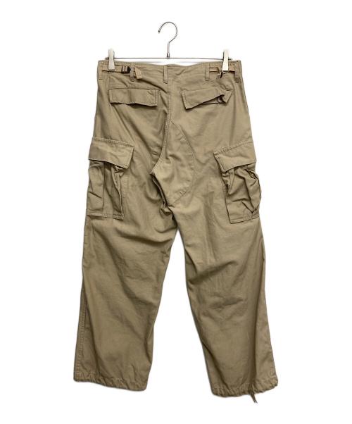 HOUSTON（ヒューストン）HOUSTON (ヒューストン) カーゴパンツ ベージュ サイズ:Mの古着・服飾アイテム