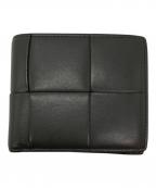 BOTTEGA VENETAボッテガベネタ）の古着「2つ折り財布」｜グレー