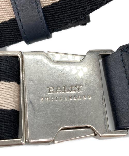 BALLY（バリー）BALLY (バリー) レザーボディーバッグ ブラックの古着・服飾アイテム