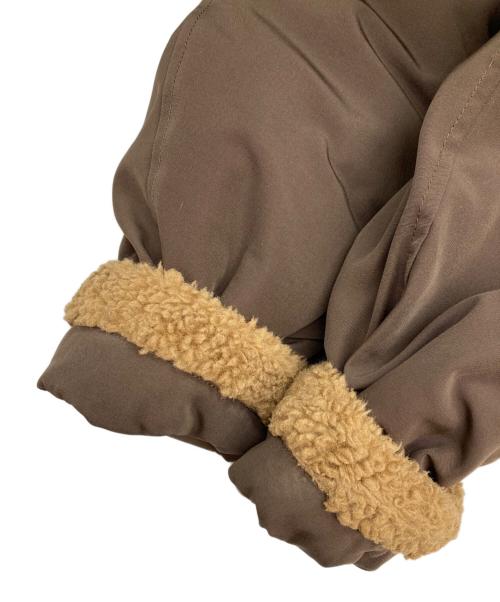 AVIREX（アヴィレックス）AVIREX (アヴィレックス) B-3 HOODIE フライトジャケット ブラウン サイズ:XLの古着・服飾アイテム