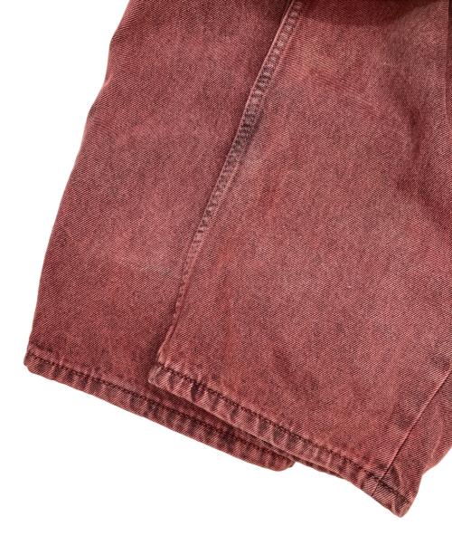HUF（ハフ）HUF (ハフ) CROMER WASHED PANT レッド サイズ:34の古着・服飾アイテム
