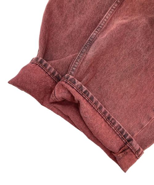 HUF（ハフ）HUF (ハフ) CROMER WASHED PANT レッド サイズ:34の古着・服飾アイテム