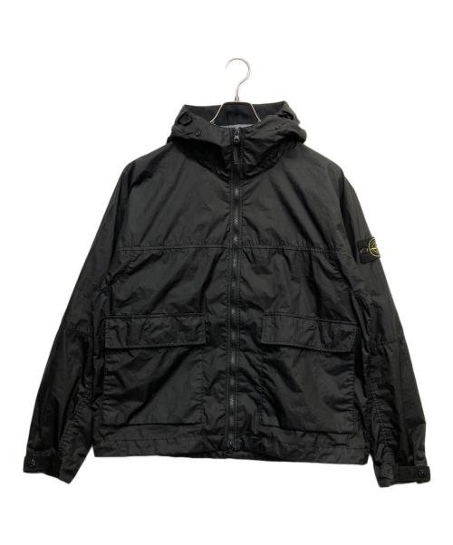 STONE ISLAND（ストーンアイランド）STONE ISLAND (ストーンアイランド) ナイロンジャケット ブラック サイズ:Lの古着・服飾アイテム