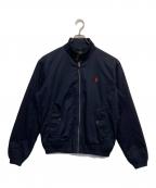 POLO RALPH LAURENポロ・ラルフローレン）の古着「スイングトップ」｜ネイビー