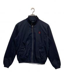 POLO RALPH LAUREN（ポロ・ラルフローレン）の古着「スイングトップ」｜ネイビー