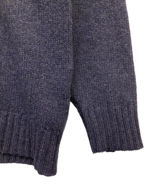 POLO RALPH LAUREN（ポロ・ラルフローレン）POLO RALPH LAUREN (ポロ・ラルフローレン) クルーネックニット ネイビー サイズ:Lの古着・服飾アイテム