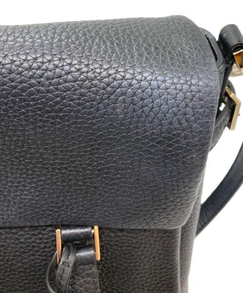 Kate Spade（ケイトスペード）Kate Spade (ケイトスペード) レザー2WAYバッグ ブラックの古着・服飾アイテム