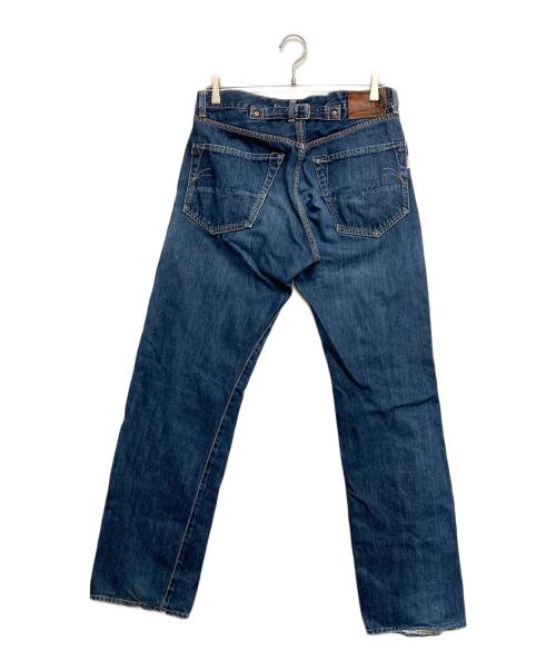 STUDIO D'ARTISAN（ステュディオダルチザン）STUDIO D'ARTISAN (ステュディオダルチザン) シンチバックデニムパンツ インディゴ サイズ:31の古着・服飾アイテム