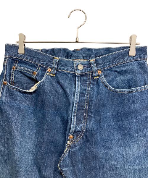 STUDIO D'ARTISAN（ステュディオダルチザン）STUDIO D'ARTISAN (ステュディオダルチザン) シンチバックデニムパンツ インディゴ サイズ:31の古着・服飾アイテム