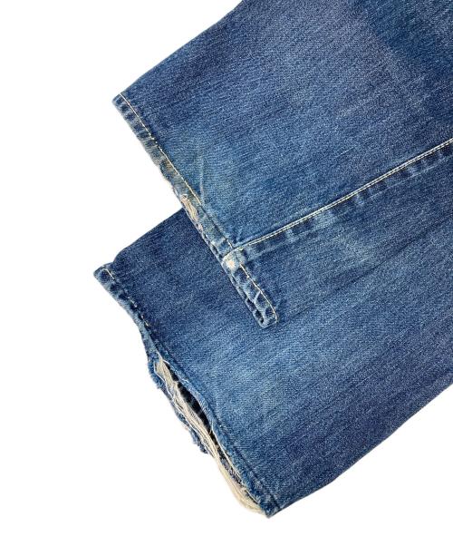 STUDIO D'ARTISAN（ステュディオダルチザン）STUDIO D'ARTISAN (ステュディオダルチザン) シンチバックデニムパンツ インディゴ サイズ:31の古着・服飾アイテム