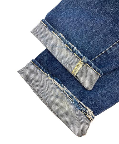 STUDIO D'ARTISAN（ステュディオダルチザン）STUDIO D'ARTISAN (ステュディオダルチザン) シンチバックデニムパンツ インディゴ サイズ:31の古着・服飾アイテム