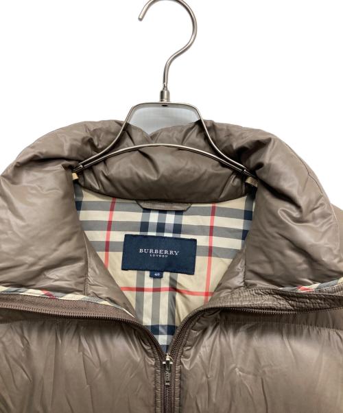 BURBERRY LONDON（バーバリーロンドン）BURBERRY LONDON (バーバリーロンドン) ダウンジャケット ブラウン サイズ:40の古着・服飾アイテム
