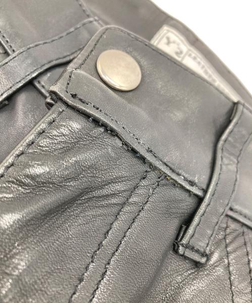 Y'2 leather（ワイツーレザー）Y'2 leather (ワイツーレザー) パンツ ブラック サイズ:38の古着・服飾アイテム