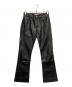 Y'2 leather（ワイツーレザー）の古着「パンツ」｜ブラック