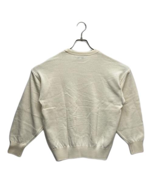 Christian Dior Sports（クリスチャン ディオールスポーツ）Christian Dior Sports (クリスチャン ディオールスポーツ) ウールニット ホワイト サイズ:Mの古着・服飾アイテム