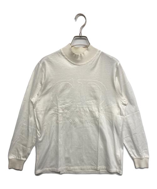 Christian Dior Sports（クリスチャン ディオールスポーツ）Christian Dior Sports (クリスチャン ディオールスポーツ) 長袖カットソー ホワイト サイズ:Sの古着・服飾アイテム
