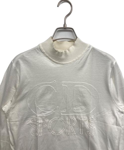 Christian Dior Sports（クリスチャン ディオールスポーツ）Christian Dior Sports (クリスチャン ディオールスポーツ) 長袖カットソー ホワイト サイズ:Sの古着・服飾アイテム