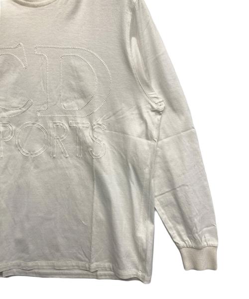 Christian Dior Sports（クリスチャン ディオールスポーツ）Christian Dior Sports (クリスチャン ディオールスポーツ) 長袖カットソー ホワイト サイズ:Sの古着・服飾アイテム