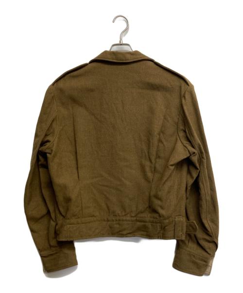 MILITARY（ミリタリー）military (ミリタリー) アイクジャケット ブラウン サイズ:14（実寸地をご参照ください）の古着・服飾アイテム