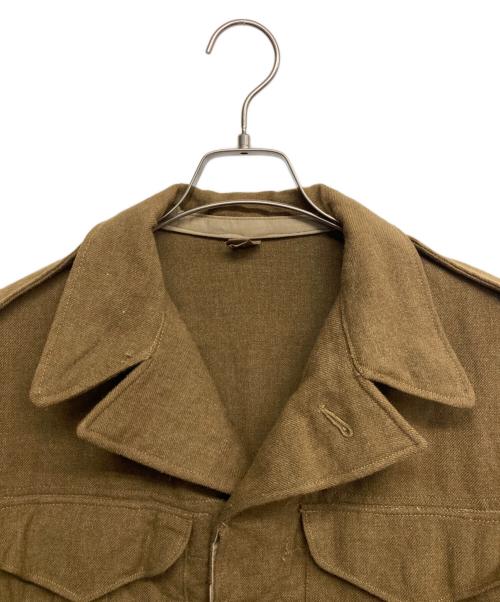MILITARY（ミリタリー）military (ミリタリー) アイクジャケット ブラウン サイズ:14（実寸地をご参照ください）の古着・服飾アイテム