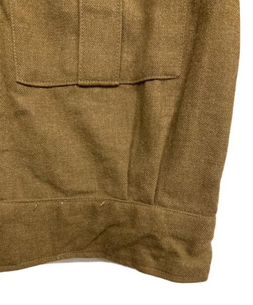 MILITARY（ミリタリー）military (ミリタリー) アイクジャケット ブラウン サイズ:14（実寸地をご参照ください）の古着・服飾アイテム