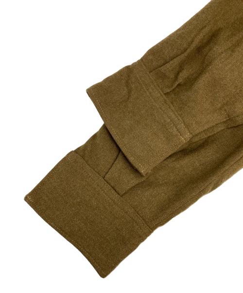 MILITARY（ミリタリー）military (ミリタリー) アイクジャケット ブラウン サイズ:14（実寸地をご参照ください）の古着・服飾アイテム