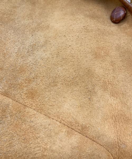 US SHEEPSKIN（USシープスキン）US SHEEPSKIN (USシープスキン) ムートンジャケット ブラウン サイズ:Mの古着・服飾アイテム