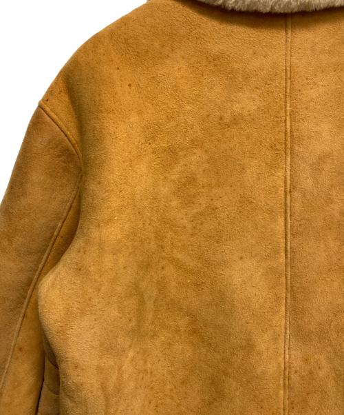 US SHEEPSKIN（USシープスキン）US SHEEPSKIN (USシープスキン) ムートンジャケット ブラウン サイズ:Mの古着・服飾アイテム